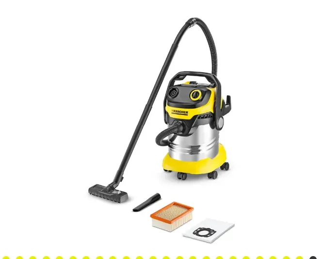 לחיצה להגדלה שואב אבק עוצמתי Karcher WD5
