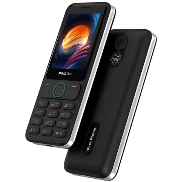 לחיצה להגדלה טלפון כשר פרו 30 דור 4 First Phone Pro 30 - צבע שחור
